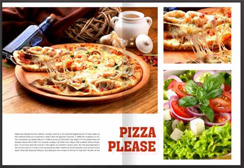 嘉兴宣传画册设计，餐饮行业画册设计欣赏(图1)